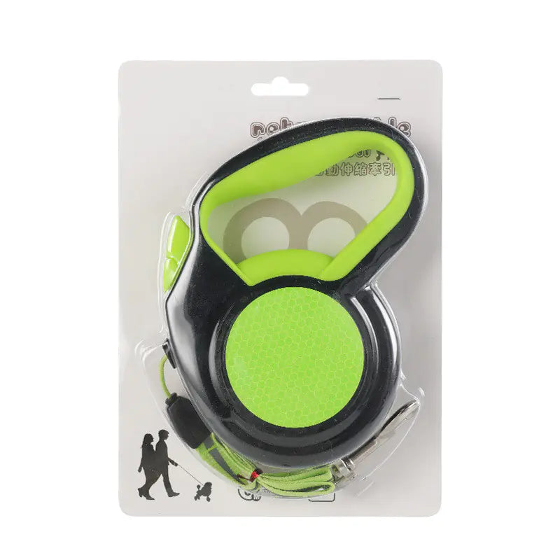 Reflective Retractable Pet Leash – Safe & Stylish Walks