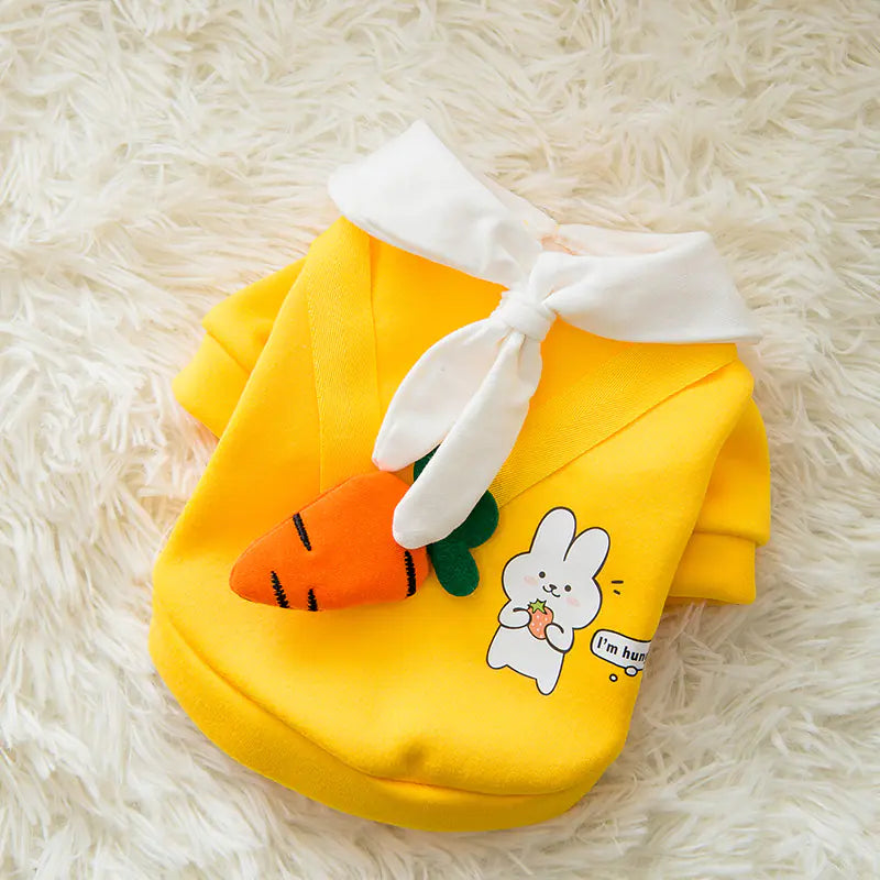 Cute Cartoon Pet Sweaters – Autumn & Winter Fashion