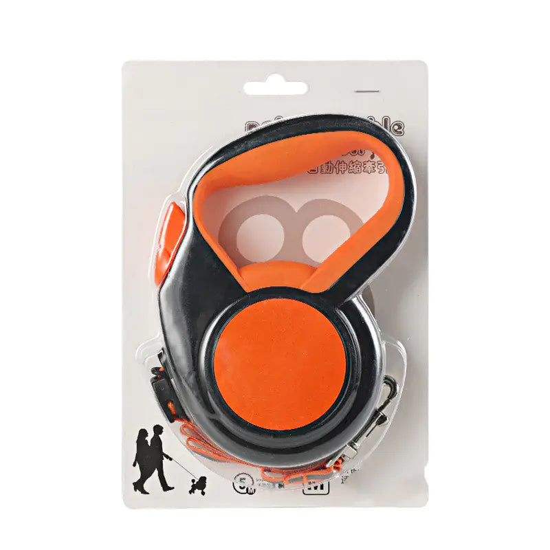 Reflective Retractable Pet Leash – Safe & Stylish Walks